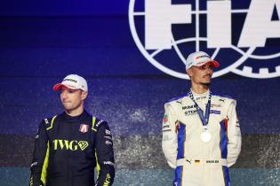 Zweiter Jake Dennis und Sieger Pascal Wehrlein (GER) Porsche #94 auf dem Podium, Rennen 1, FIA Formel E Weltmeisterschaft, Saison 12, London E- Prix, 15.08.2026, Excel Exibition Centre
3N2A3948Kopie.jpg