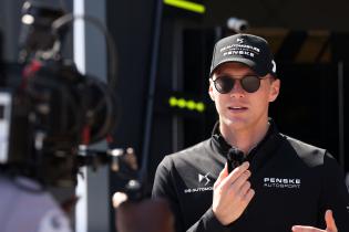 Maximilian Günther (GER) DS Penske im Interview, Boxengasse, FIA Formel E Weltmeisterschaft Saison 12, Berlin E- Prix, 30.04.2026, Flughafen Tempelhof, FE, Elektromotorsport
E-PrixinBerlin2026_007.jpg