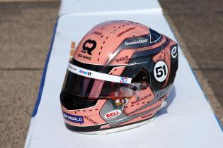 Nico Muellers Helm im 