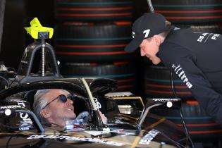 Andreas Günther (GER) Vater von Maximilian Günther (GER) im Gen3 FE Rennwagen sitzend, DS Penske Box, FIA Formel E Weltmeisterschaft Saison 12, Berlin E- Prix, 01.05.2026, Flughafen Tempelhof, FE, Elektromotorsport
E-PrixinBerlin2026_025.jpg