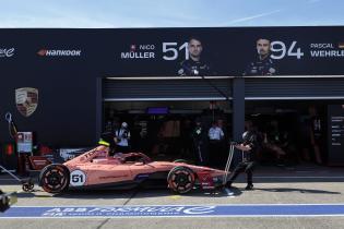 Nico Mueller (SUI) Porsche 99x Electric #51 im Nico Mueller (SUI) Porsche 99x Electric #51 im
